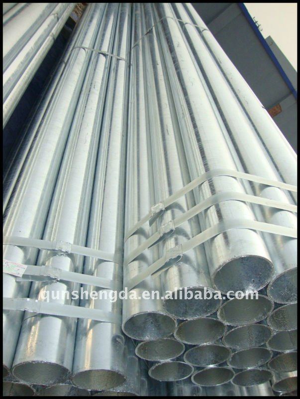 supply 2.5mm hot galvanized pipe