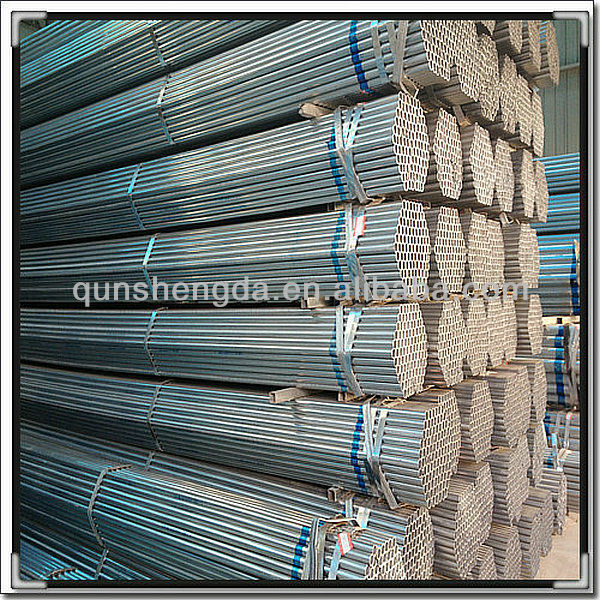ERW Zinc-plated Carbon Pipes
