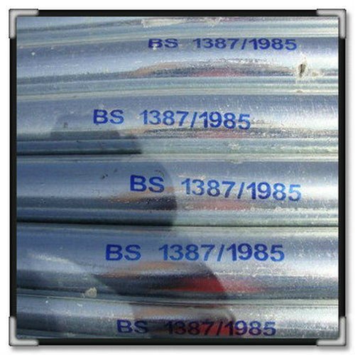 hot sale Galvanized Steel Pipe bs1387