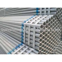 HOT-dip Q235B/Q215 Galvanized pipe(g i tube )