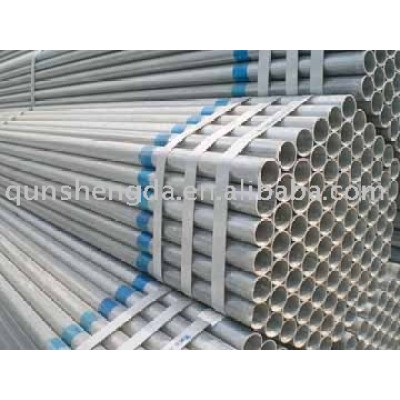 HOT-dip Q235B/Q215 Galvanized pipe(g i tube )