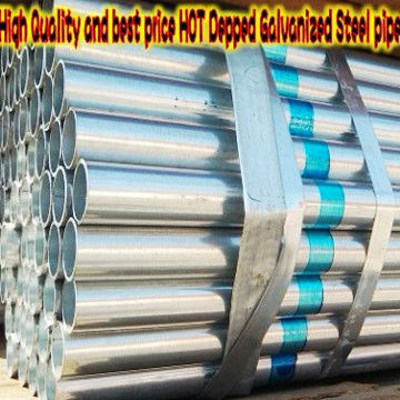 Hot Dipped Galvanized Steel Pipe With Lowest Price