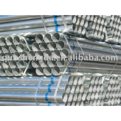 Hot Dipped Galvanized black Steel Pipe