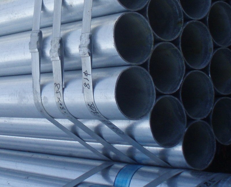 BS 1387 pre galvanized steel pipe