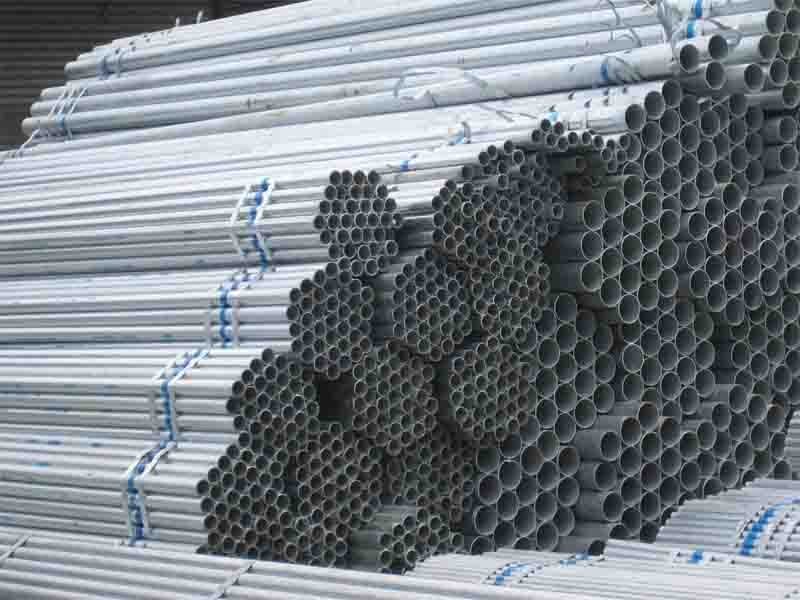 Fluid galvanized pipes steel
