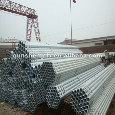 on sell bs1387 zinc 275g/m2 galvanized steel pipe