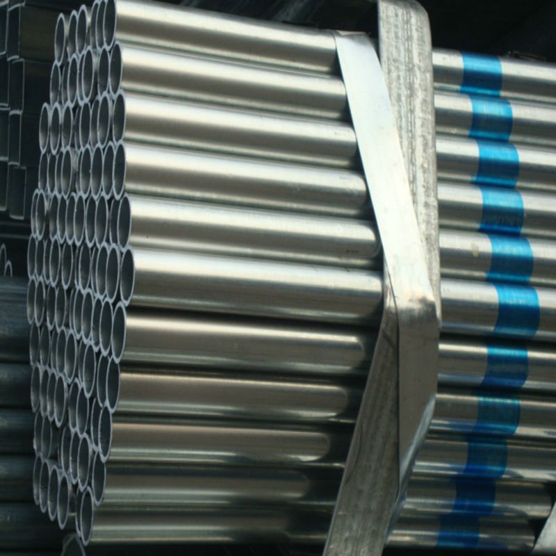 pre-galvanized hot rolled steel pipe for fluid delivery