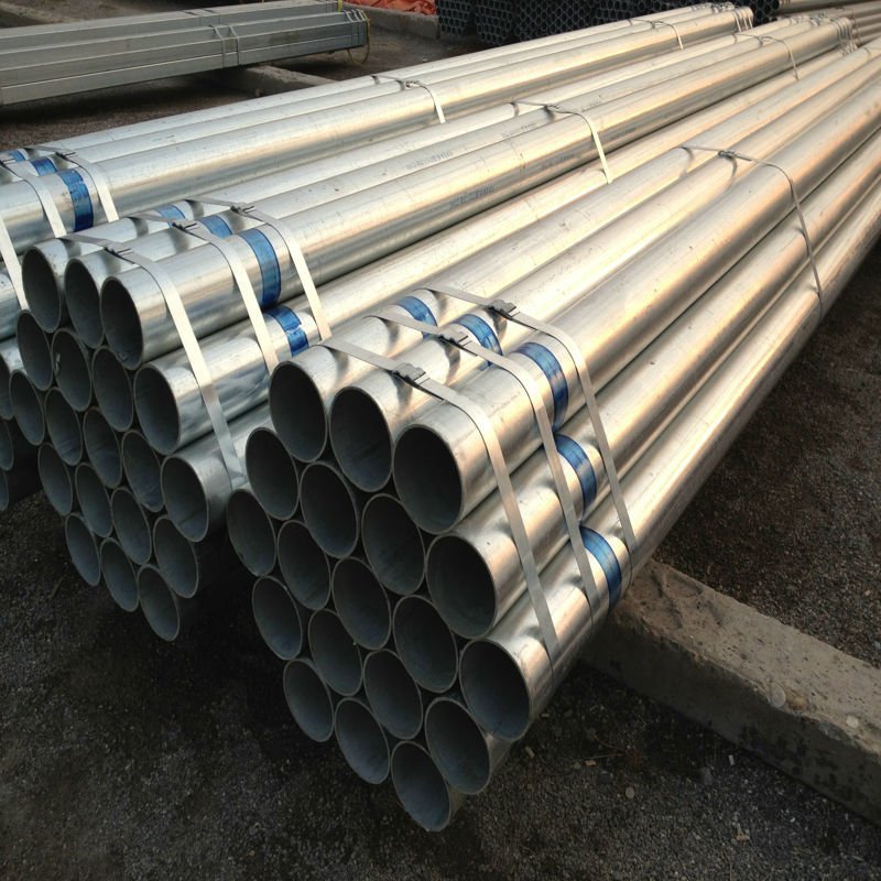 on sell bs1387 zinc 275g/m2 galvanized steel pipe