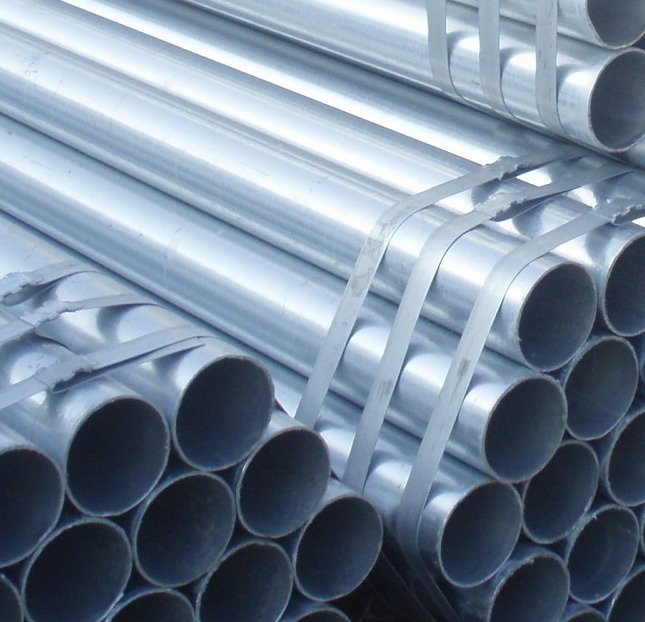 pipes with high zinc-coating
