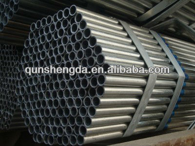 NPT threaded galvanized steel pipe