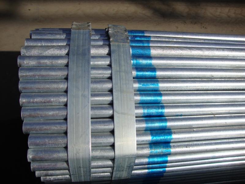BS1387/ASTMA53/SCH40 galvanized steel pipe