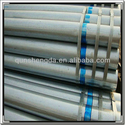 galvanized pipe( for water, gas conveying)