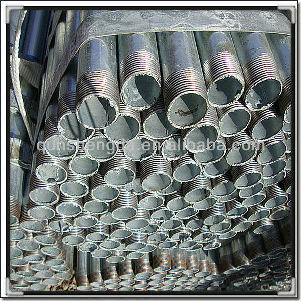 hot galvanized threading pipe