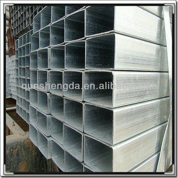 galvanized square tubes Q235