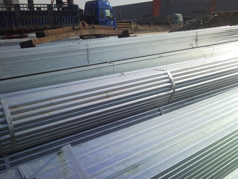 ERW pre galvanized steel tubes