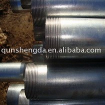 A53 A zinc coated steel pipe