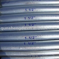 A53 zinc coated steel pipe
