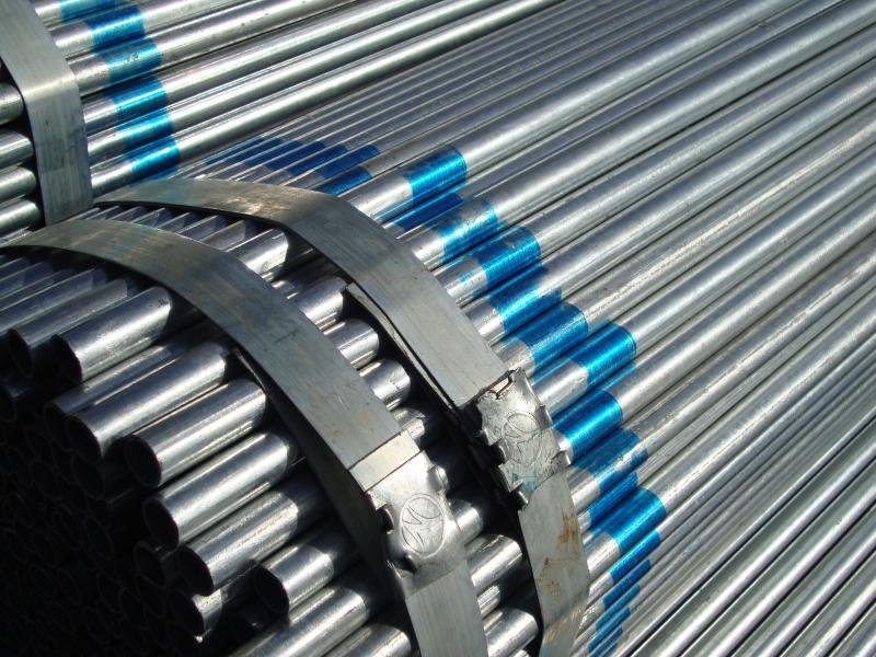 zinc coating steel tube factory in tianjin