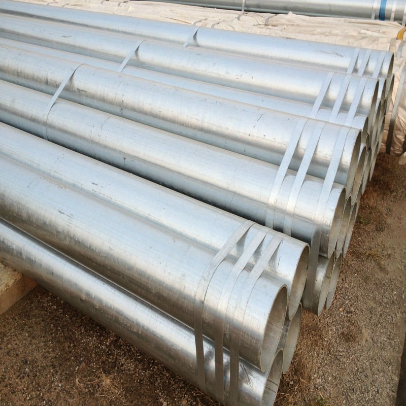 welded bs 1387 galvanized steel pipe