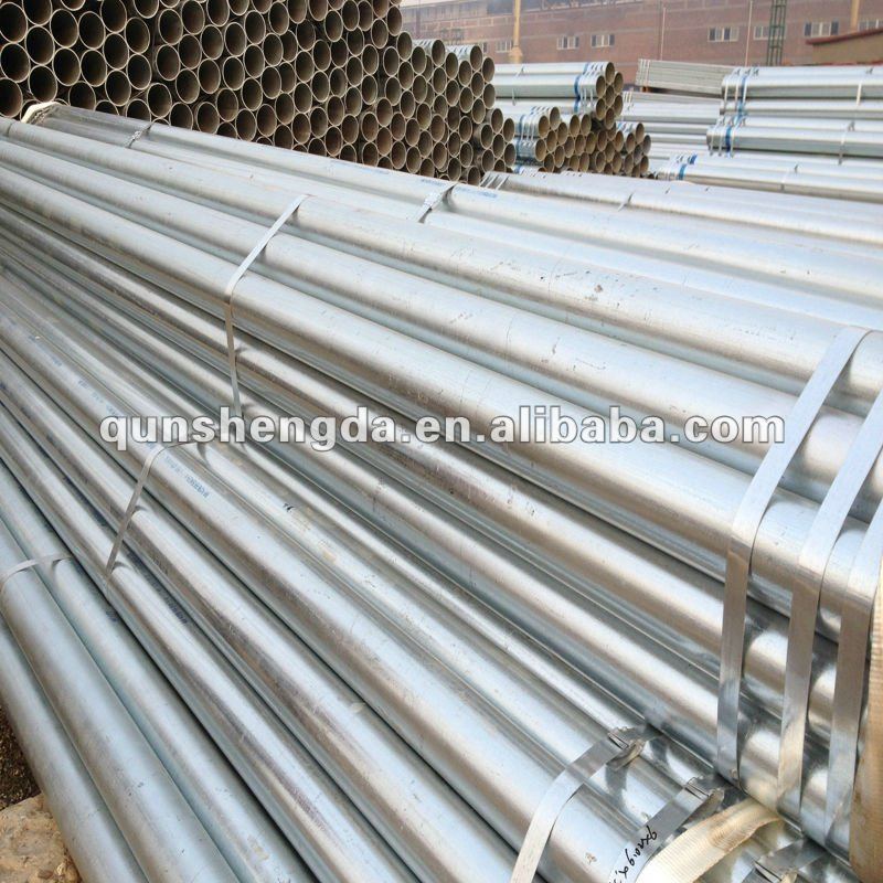 4 inch erw galvanized steel pipe
