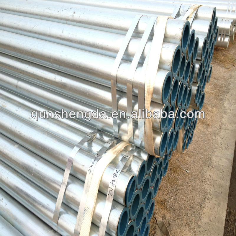 Q345 2.0mm W.T galvanized steel pipe