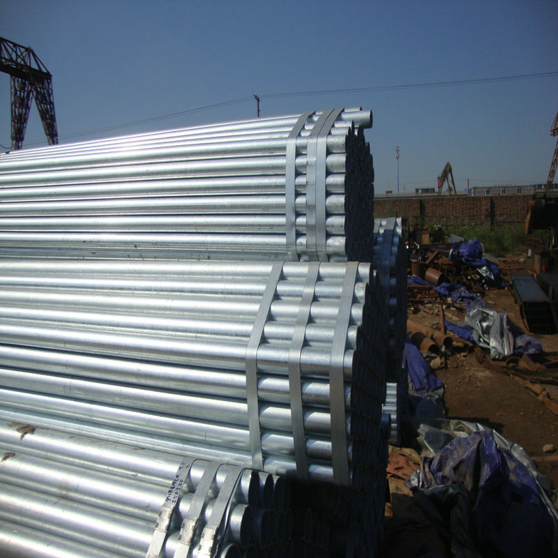 China Q235 galvanized steel pipe