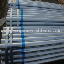 Fluid hot dipped galvanized steel pipes