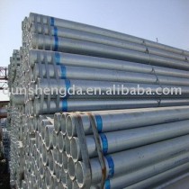 Fluid hot dipped galvanized steel tubes