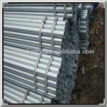 Fluid hot galvanized steel pipes