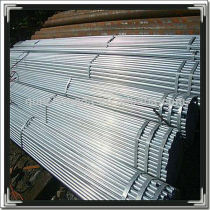Galvanized steel pipe with threading