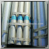 Gas galvanized steel pipes