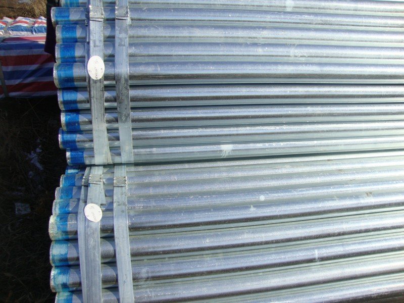 Hot Dipped erw Galvanized Steel Pipe