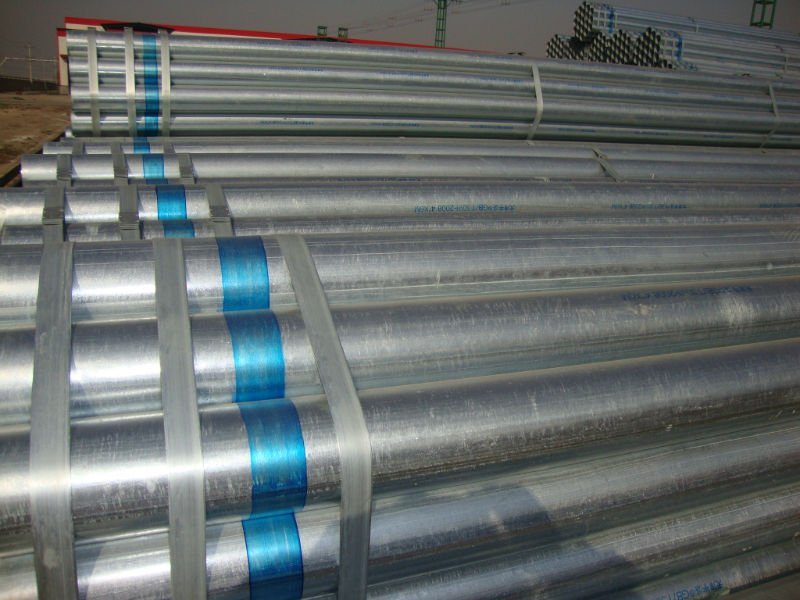 ASTMA53 Pre-galvanized steel pipe for water transportation