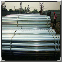 Galvanized steel pipe for gas/structure