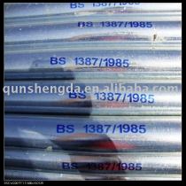 BS 1387 Hot Dipped Galvanized Steel Pipe