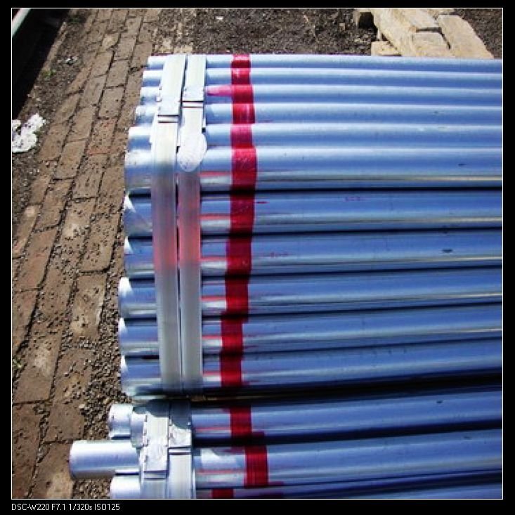 W.T.2MM hot dipping pipe for liquid delivery
