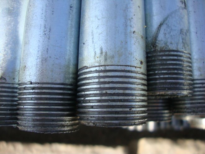 Round Thread Galvanized Steel Pipe/Tube