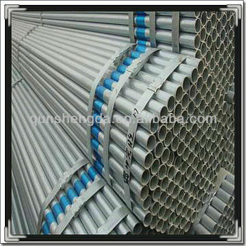 Supply thin wall galvanized steel tube
