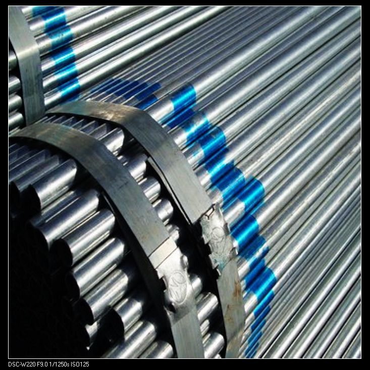 tianjin wt.2mm pre-galvanized steel pipe