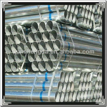 zinc plated pre galvanized pipe