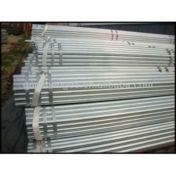 Silver Hot Rolled Galvanized Pipes