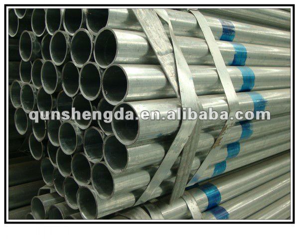 Top supplier/ISO9001 zinc coating steel tube