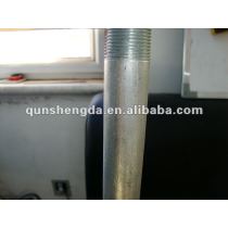 thread galvanized steel pipe from 1/2 inch to 8 inch