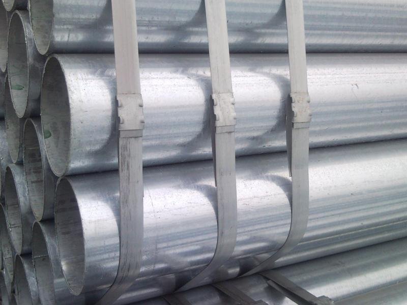 tianjin hot galvanizing steel pipe for gas delivery