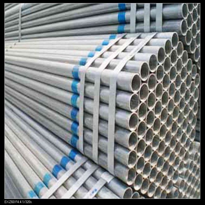 galvanized steel seamless pipes