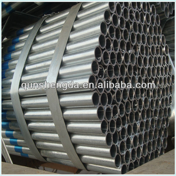 Q195/Q215 hot dipped pipe for liquid delivery