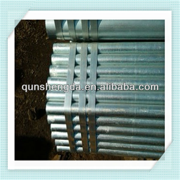 Q235 hot dipping pipe for liquid transport