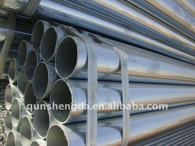Zinc coated pipe for water