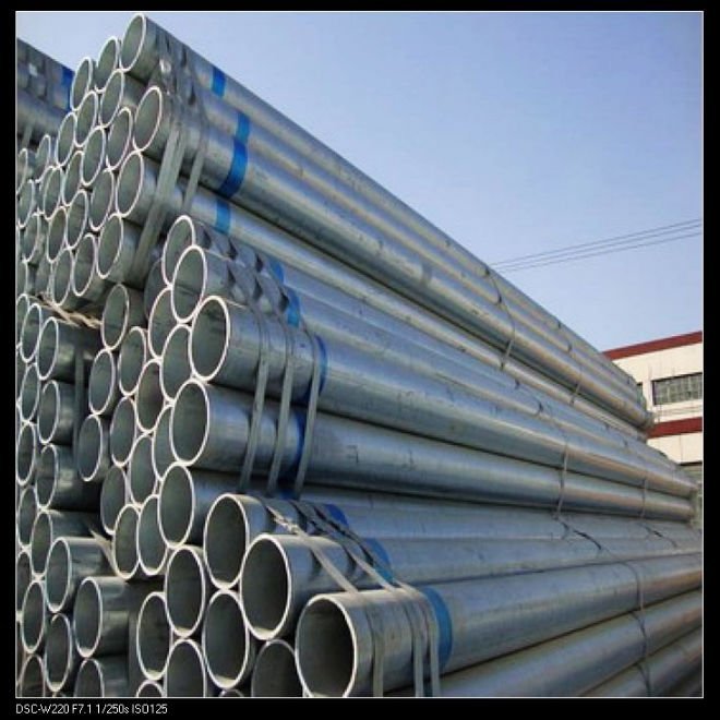 thin pre-galvanized steel pipe