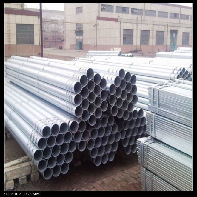 Q215 hot GI pipe for irrigation